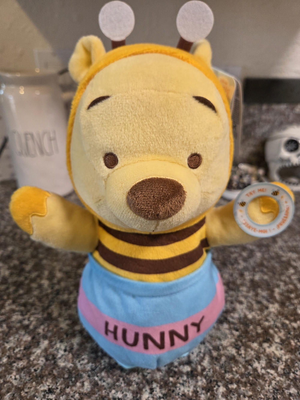 Disney Winnie the Pooh Musical Bee Costume Plush